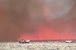 ΗΠΑ: Πυρκαγιά στην Καλιφόρνια, καταιγίδες στο Λος Άντζελες!
