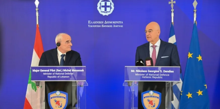 Δένδιας: Η Ελλάδα στέλνει τεθωρακισμένα στον Λίβανο