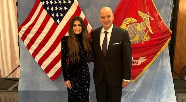 Συνάντηση Δένδια – Γκίλφοϊλ στο Υπουργείο Εθνικής Άμυνας