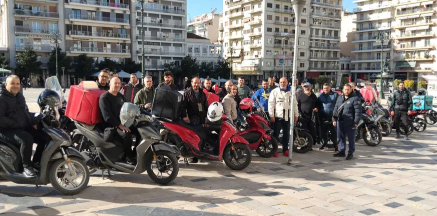 Πάτρα - Διανομείς: Στους δρόμους, αλλά για... διαμαρτυρία - Ποια τα αιτήματά τους