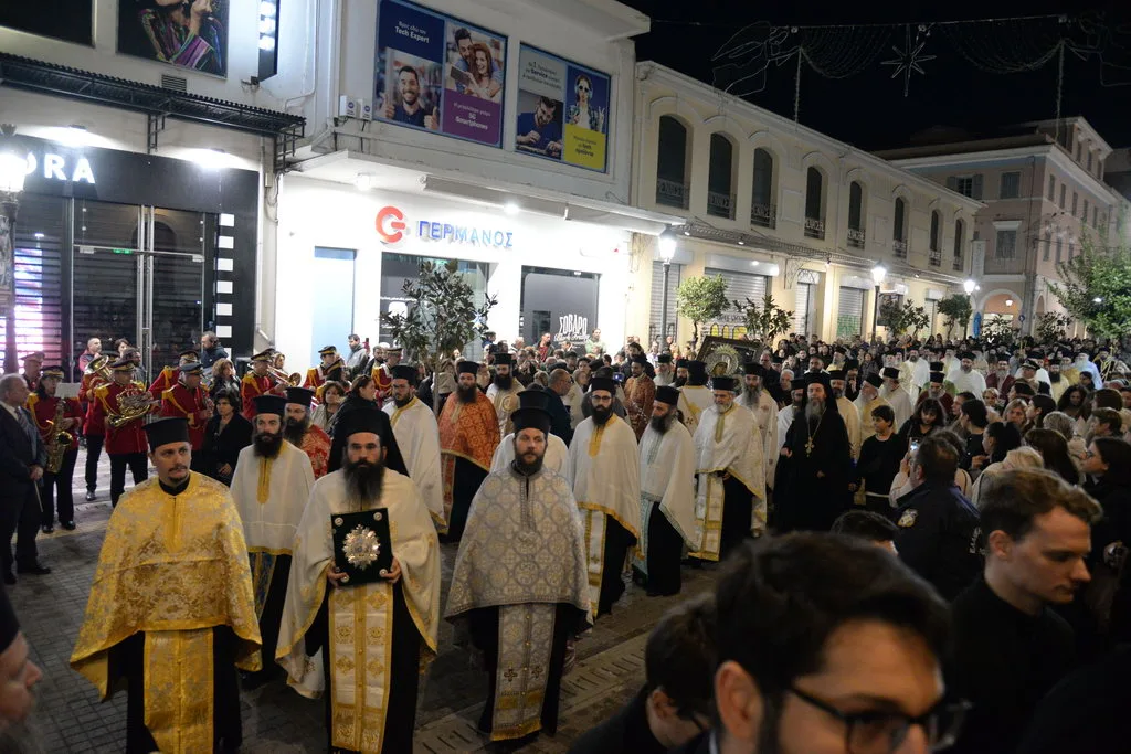 Πάτρα: Η υποδοχή με λαμπρότητα και κατάνυξη της εικόνας της Παναγίας Εσφαγμένης, ΦΩΤΟ