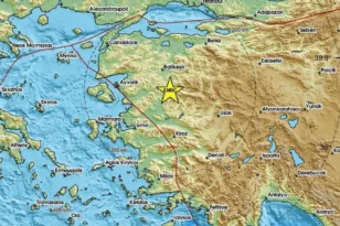 Νέος σεισμός ταρακούνησε πάλι την Τουρκία! Το επίκεντρο στην ίδια περιοχή με τα 6,1 Ρίχτερ