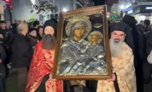 Η Πάτρα υποδέχθηκε τον Ηγούμενο της Βατοπαιδίου Γέροντα Εφραίμ ΦΩΤΟ