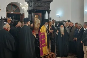 Αίγιο: Θεία λειτουργία στον Ι.Ν. Εισοδίων – Συγκίνηση και κατάνυξη