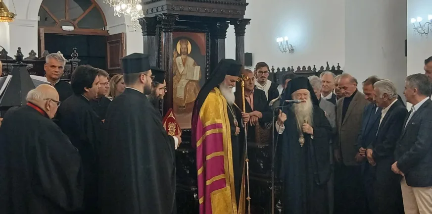 Αίγιο: Θεία λειτουργία στον Ι.Ν. Εισοδίων - Συγκίνηση και κατάνυξη