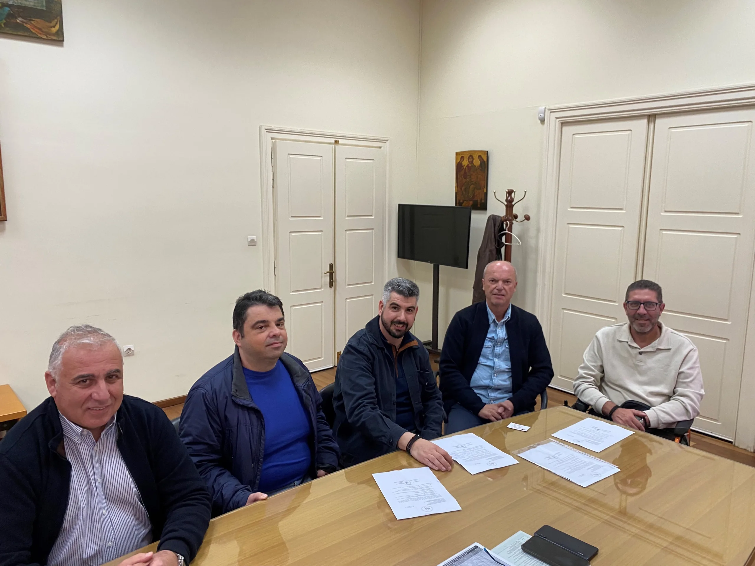Συνάντηση νέου Συλλόγου Ατόμων με Κινητική Αναπηρία Αχαΐας με τον Δήμαρχο Αιγίου