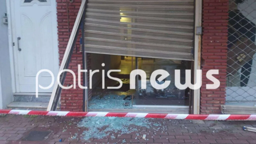 Γαστούνη: «Επαγγελματικό» χτύπημα σε κοσμηματοπωλείο με κλεμμένο όχημα τα ξημερώματα ΦΩΤΟ