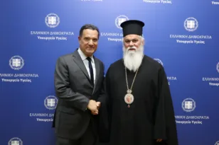 Που, πώς και γιατί συναντήθηκαν ο Σεβασμιωτάτος Μητροπολίτης Καλαβρύτων και Αιγιαλείας Ιερωνύμος με τον Άδωνι Γεωργιάδη