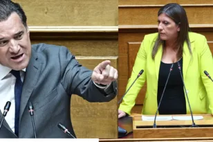 «Είσαι Χίτλερ, είσαι αρχιψεύταρος», «Επιτέλους ανάγωγη, σταμάτα», μεγάλος χαμός στη Βουλή με Γεωργιάδη-Κωνσταντοπούλου