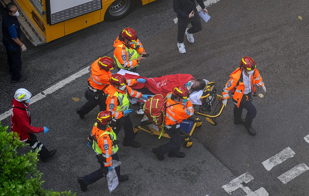 Στους 55 οι νεκροί από τη μεγάλη φωτιά στους ουρανοξύστες στο Χονγκ Κονγκ ΦΩΤΟ