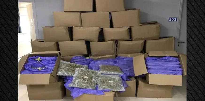 «Φορτίο» από Ισπανία: 353 κιλά κάνναβης εντοπίστηκαν σε νταλίκα στο λιμάνι της Ηγουμενίτσας