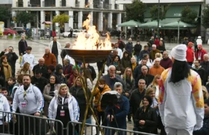 H Πάτρα υποδέχθηκε την Ολυμπιακή Φλόγα ΦΩΤΟΓΡΑΦΙΕΣ