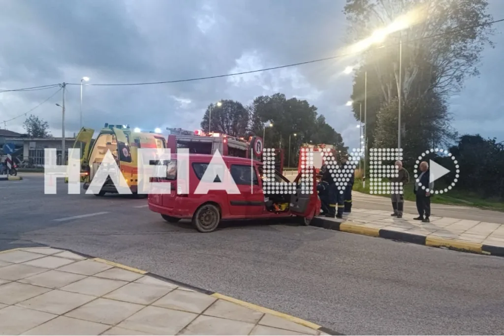 Πατρών-Πύργου: Τροχαίο με τρεις στο νοσοκομείο! ΦΩΤΟ