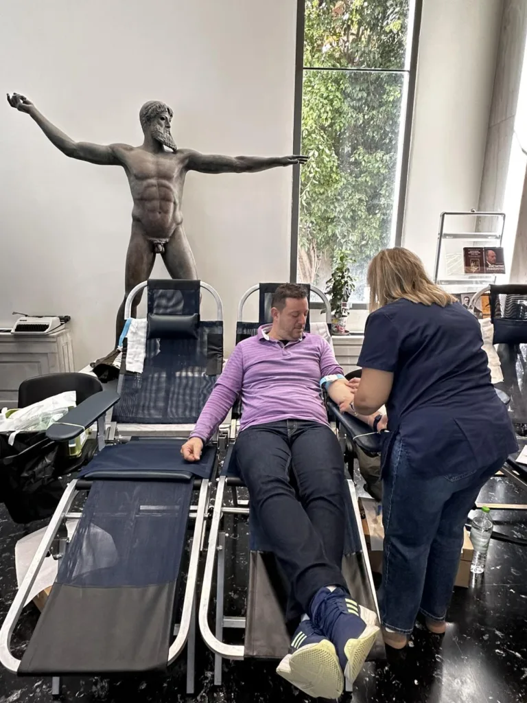 Πάτρα: Εθελοντική αιμοδοσία στα γραφεία της «Π»