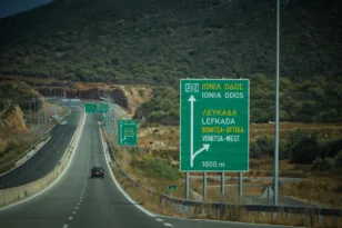 Κυκλοφοριακές ρυθμίσεις στην Ιόνια Οδό λόγω εργασιών στη σήραγγα Καλυδώνας