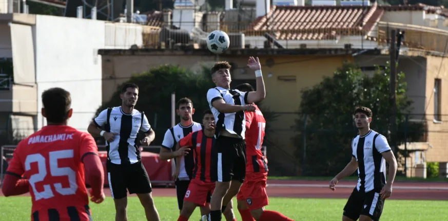 Ισοπαλία στο Αίγιο, με 10 η Παναχαϊκή από το 40'