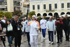 H Πάτρα υποδέχθηκε την Ολυμπιακή Φλόγα ΦΩΤΟΓΡΑΦΙΕΣ
