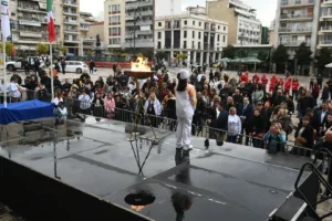 H Πάτρα υποδέχθηκε την Ολυμπιακή Φλόγα ΦΩΤΟΓΡΑΦΙΕΣ