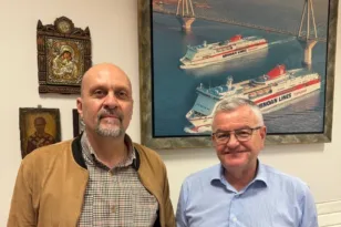 Εκλογές ΔΕΕΠ ΝΔ Αχαΐας: Ο Βασίλης Κανελλόπουλος με τον Αντώνη Κουνάβη