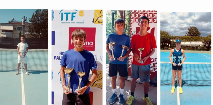Τένις: Διακρίσεις για τους αθλητές του ΑΟΑ Πατρών