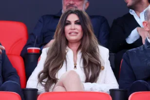 Κίμπερλι Γκιλφόιλ: Στο ΣΕΦ για τον αγώνα Ολυμπιακός-Ζαλγκίρις ΦΩΤΟ