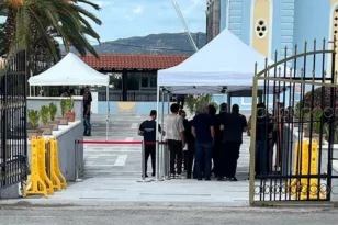 «Φρούριο» ο Αλικιανός για την κηδεία της Ευαγγελίας Φραγκιαδάκη - Ανιχνευτές μετάλλων και σκύλοι της ΕΛΑΣ σε πλήρη δράση