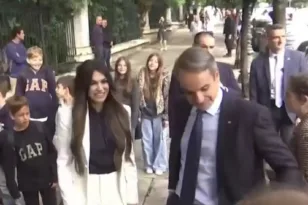 Η Γκίλφοϊλ για τη συνάντηση με Μητσοτάκη: «Φανταστική πρώτη επαφή με έναν ηγέτη που εμπνέει»