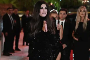 H ανάρτηση της Κίμπερλι Γκίλφοϊλ για τη δεξίωση στην Αθήνα