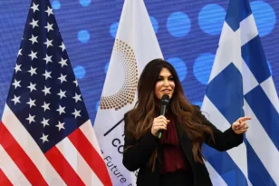 Η πρώτη εβδομάδα της Κίμπερλι Γκίλφοϊλ στην Αθήνα