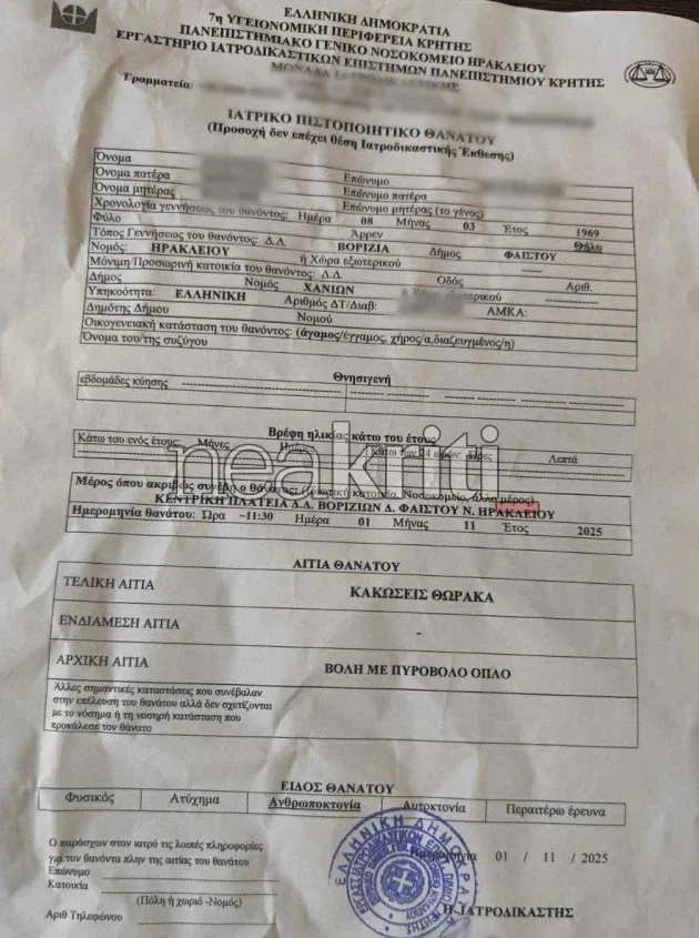 Βορίζια: Τα μέτρα ασφαλείας για την κηδεία του 39χρονου, οι πέντε κατηγορούμενοι, τα ευρήματα της ΕΛΑΣ ΦΩΤΟ - ΒΙΝΤΕΟ Βορίζια: Τα μέτρα ασφαλείας για την κηδεία του 39χρονου, οι πέντε κατηγορούμενοι, τα ευρήματα της ΕΛΑΣ ΦΩΤΟ - ΒΙΝΤΕΟ