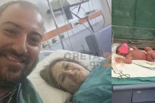 Ηράκλειο: Γέννησε μέσα στο αυτοκίνητο, στο δρόμο για το μαιευτήριο