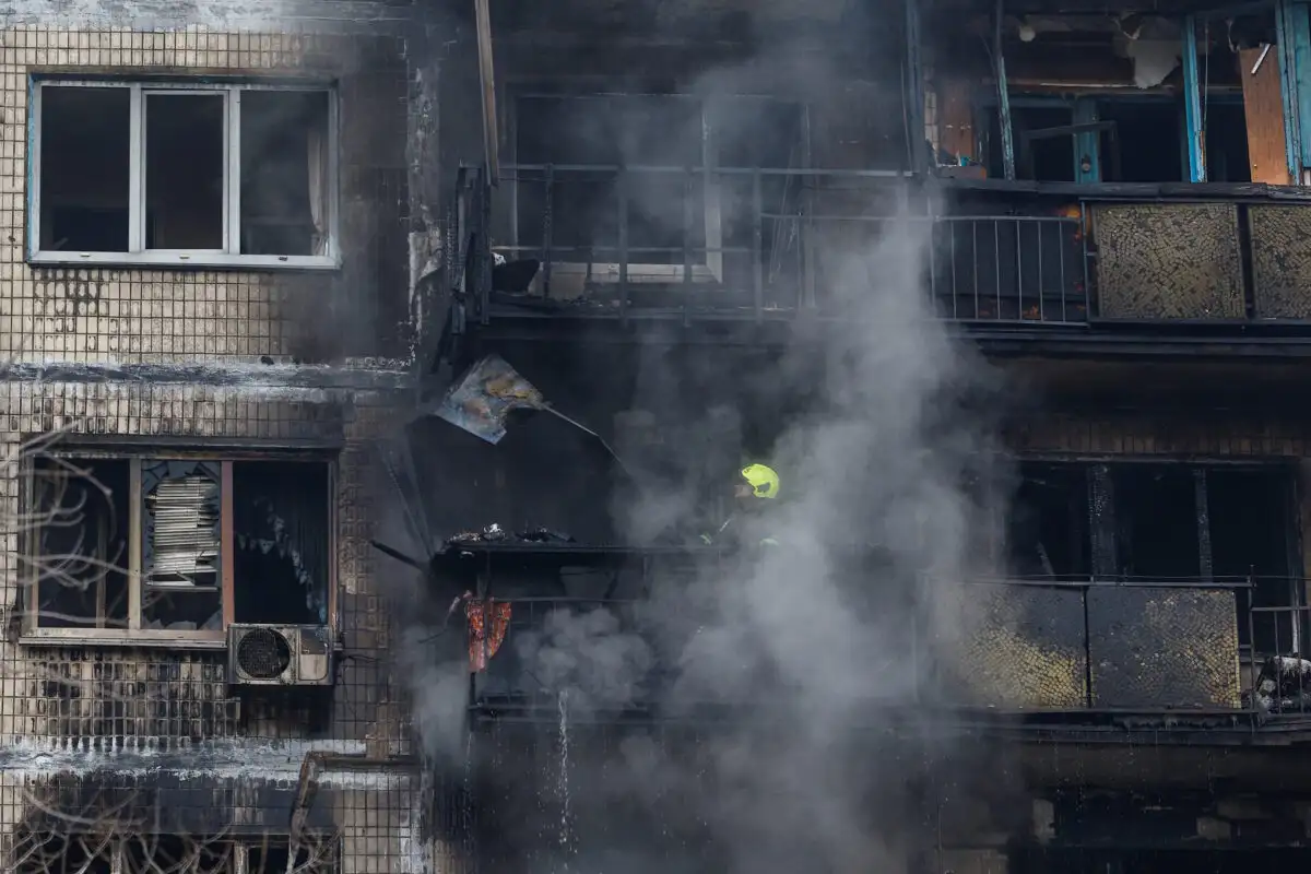 Νέα φονική ρωσική επίθεση στην Ουκρανία με drones και πυραύλους