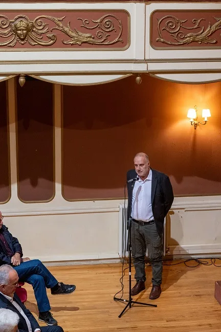 Πάτρα: Μια βραδιά λόγου και μουσικής προς τιμήν του Ηλία Ανδριόπουλου στη Φιλαρμονική Εταιρεία Πάτρα: Μια βραδιά λόγου και μουσικής προς τιμήν του Ηλία Ανδριόπουλου στη Φιλαρμονική Εταιρεία