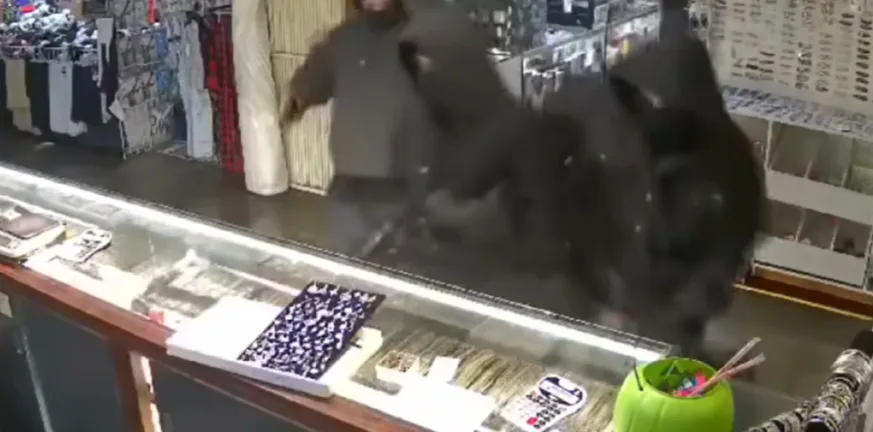 «Όχι! Όχι! Όχι! Φύγετε!» δραματικές οι στιγμές σε κινηματογραφική ληστεία, ΒΙΝΤΕΟ