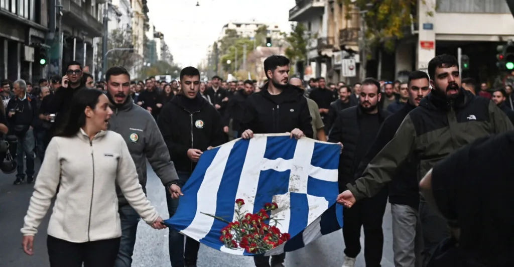 Πορεία μνήμης για τα 52 χρόνια από την εξέγερση του Πολυτεχνείου: 11 συλλήψεις και 43 προσαγωγές Πορεία μνήμης για τα 52 χρόνια από την εξέγερση του Πολυτεχνείου: 11 συλλήψεις και 43 προσαγωγές