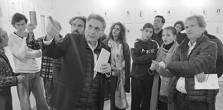 Εγκανιάστηκε στο Πολύεδρο η έκθεση του Γ. Μαμαή