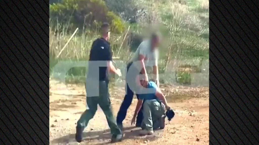 «Φέρε εδώ, δώσε μου την κάμερα, τι τραβάς ρε», επίθεση σε τηλεοπτικό συνεργείο στα Βορίζια, ΦΩΤΟ