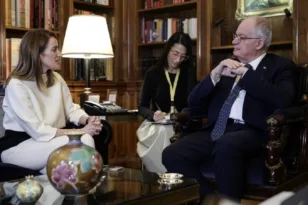 Τασούλας – Μέτσολα στο Προεδρικό: «Η Ευρώπη χρειάζεται ενότητα και στρατηγική αυτονομία»