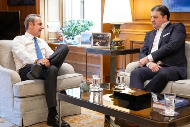 Συνάντηση Μητσοτάκη – Μποντίρογκα στο Μαξίμου για το Final Four της Euroleague στην Αθήνα