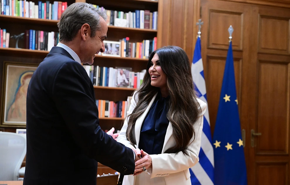 Στο Μέγαρο Μαξίμου η Γκιλφόιλ: Πρώτη επίσημη συνάντηση με Μητσοτάκη, τι θα συζητηθεί ΦΩΤΟ Στο Μέγαρο Μαξίμου η Γκιλφόιλ: Πρώτη επίσημη συνάντηση με Μητσοτάκη, τι θα συζητηθεί ΦΩΤΟ