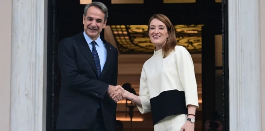 Μήνυμα από το Μαξίμου: Η ΕΕ χρειάζεται ώριμες αποφάσεις - Μητσοτάκης και Μέτσολα σε κοινή γραμμή