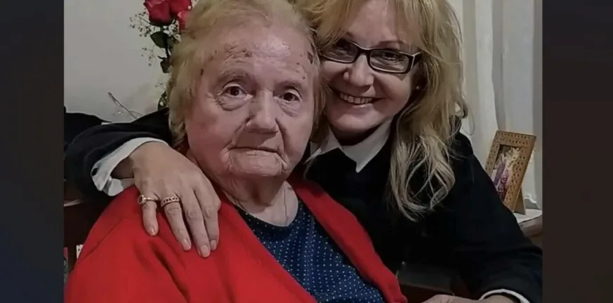 Πύργος: Η Αγγελική Νικολούλη κήδεψε τη μητέρα της ΦΩΤΟ