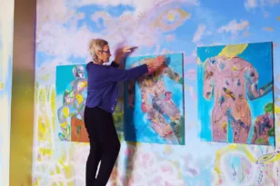 Εγκαίνια της Εκθεσης Ζωγραφικής «ΣωμαΤοπία» της Αναστασίας Ντόντη