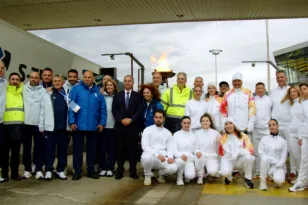 Η Ολυμπιακή Φλόγα πέρασε από τη Γέφυρα