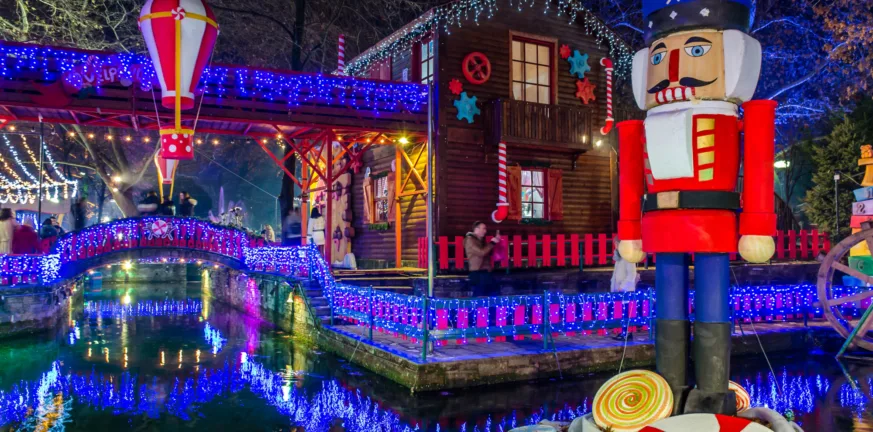 Ονειρούπολη Δράμας: Η χαρά των παιδιών για τα Χριστούγεννα