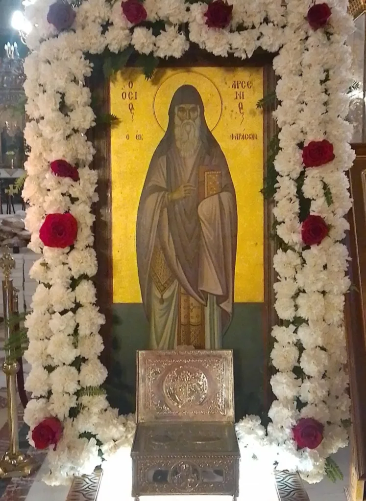 Η εορτή του Οσίου Αρσενίου στην Αγία Τριάδα Πατρών ΦΩΤΟ