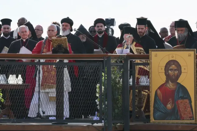 Στο Φανάρι ο Πάπας Λέων ΙΔ' για να υπογράψει κοινή διακήρυξη με τον Οικουμενικό Πατριάρχη Βαρθολομαίο, ΒΙΝΤΕΟ