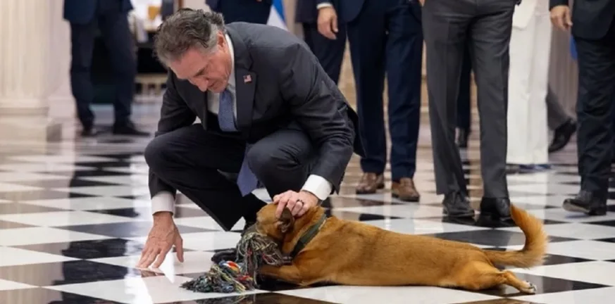 Ο Πίνατ “έκλεψε” τη συνάντηση Μητσοτάκη με τους Αμερικανούς υπουργούς στο Μαξίμου