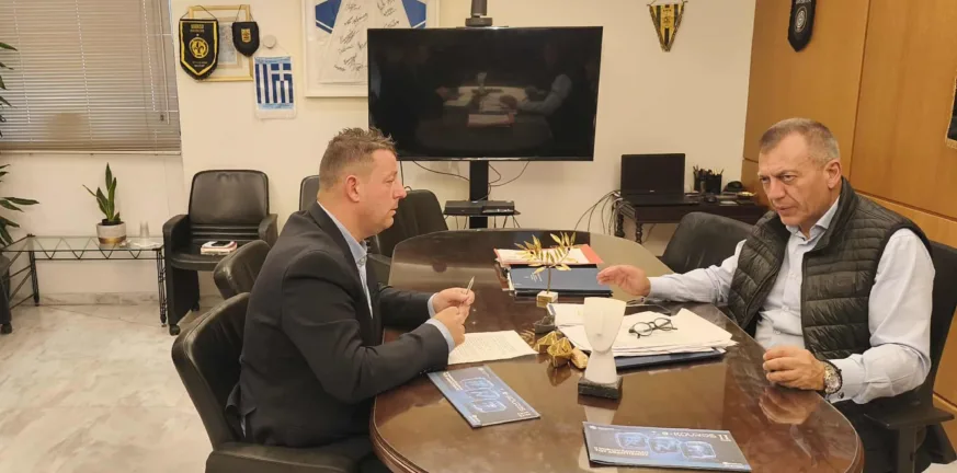 Ο Υπουργός Αθλητισμού Γ. Βρούτσης αποκλειστικά στην «Π»-«Ερχονται έργα 15 εκ. ευρώ στην Πάτρα»