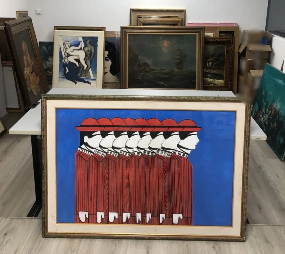 Γνωστός δικηγόρος συνελήφθη για απάτη με πίνακες ζωγραφικής και ράβδους χρυσού! ΦΩΤΟ